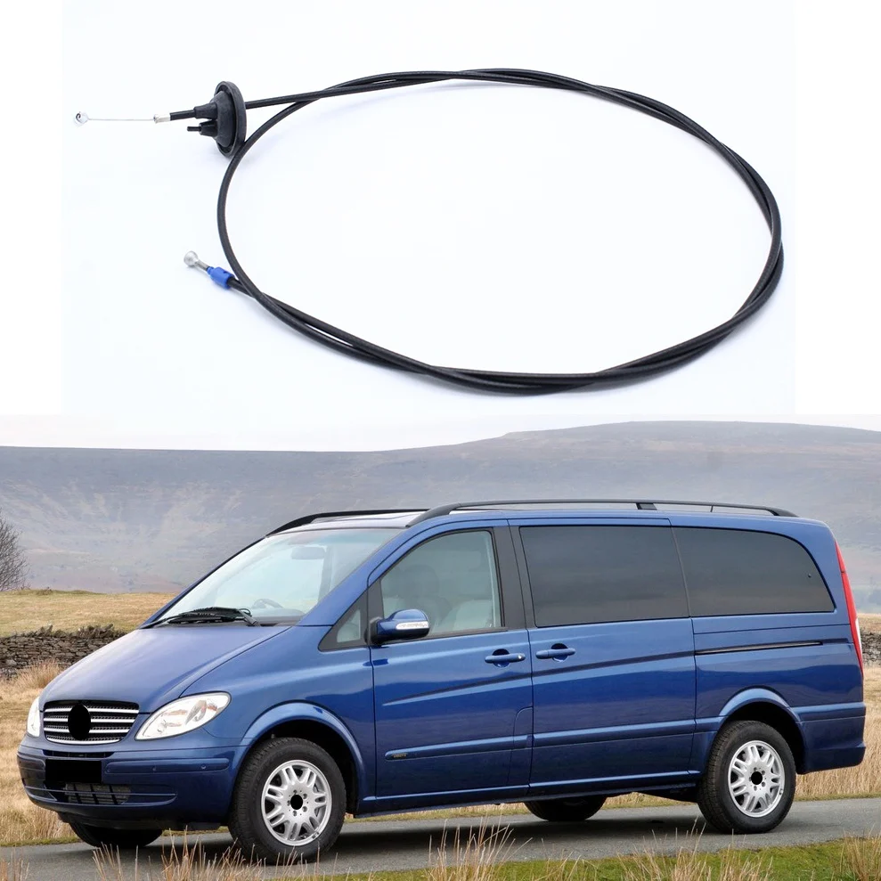 

Front Engine Hood Lock Latch Bonnet Release Cable Wire for Benz Vito/Viano W639 2003-2014 A6397500359