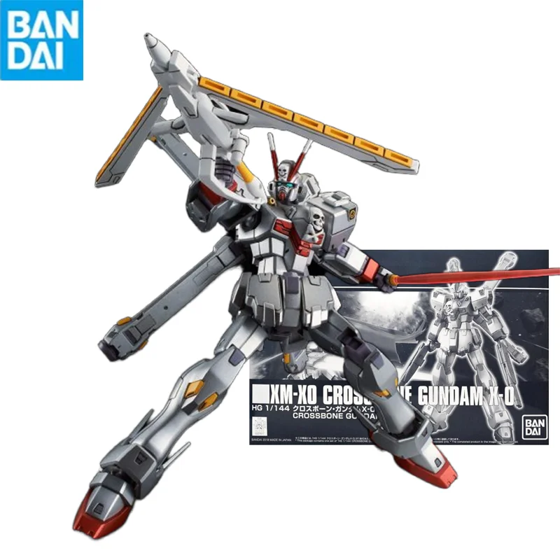 

Bandai Gunpla Hguc 1/144 Xm-X0 Crossbone Gundam X-0 Assembly Model High Quality Collectible Anime Robot Kits Models Kids Gift