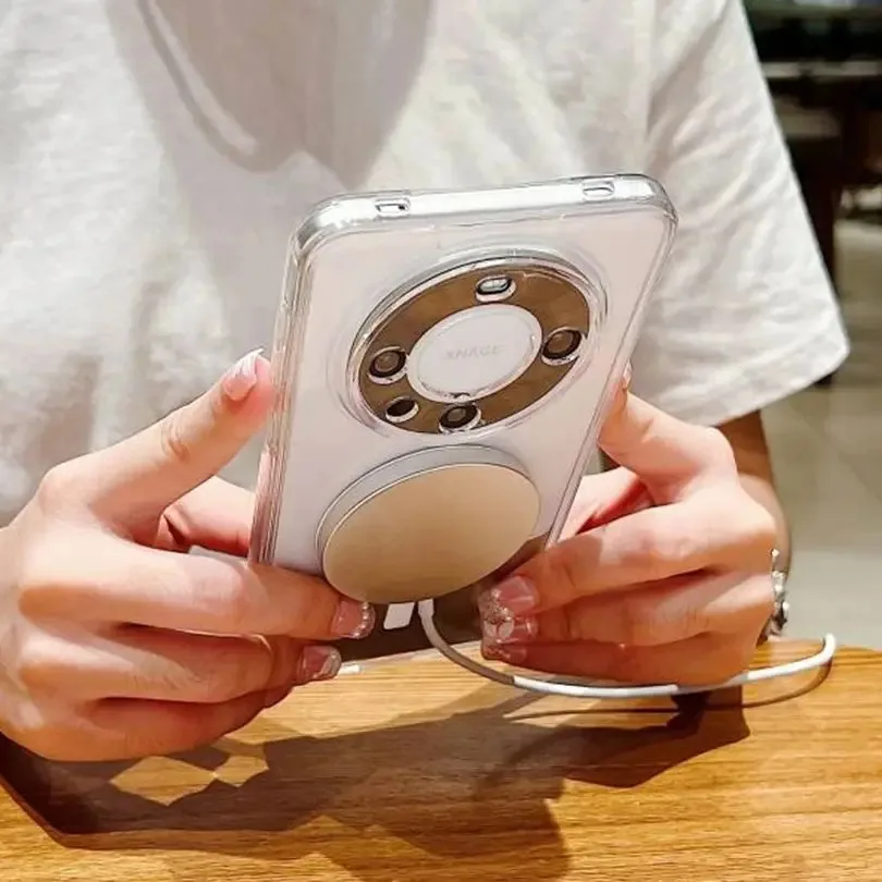 Magnetic Acrylic Transparent Magsafe Wireless Charging Phone Case