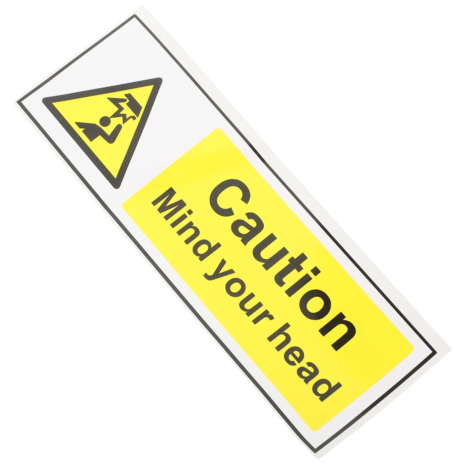 Watch Your Head Sign Low Ceiling Sign Self Adhesive Low Overhead Clearance Warning