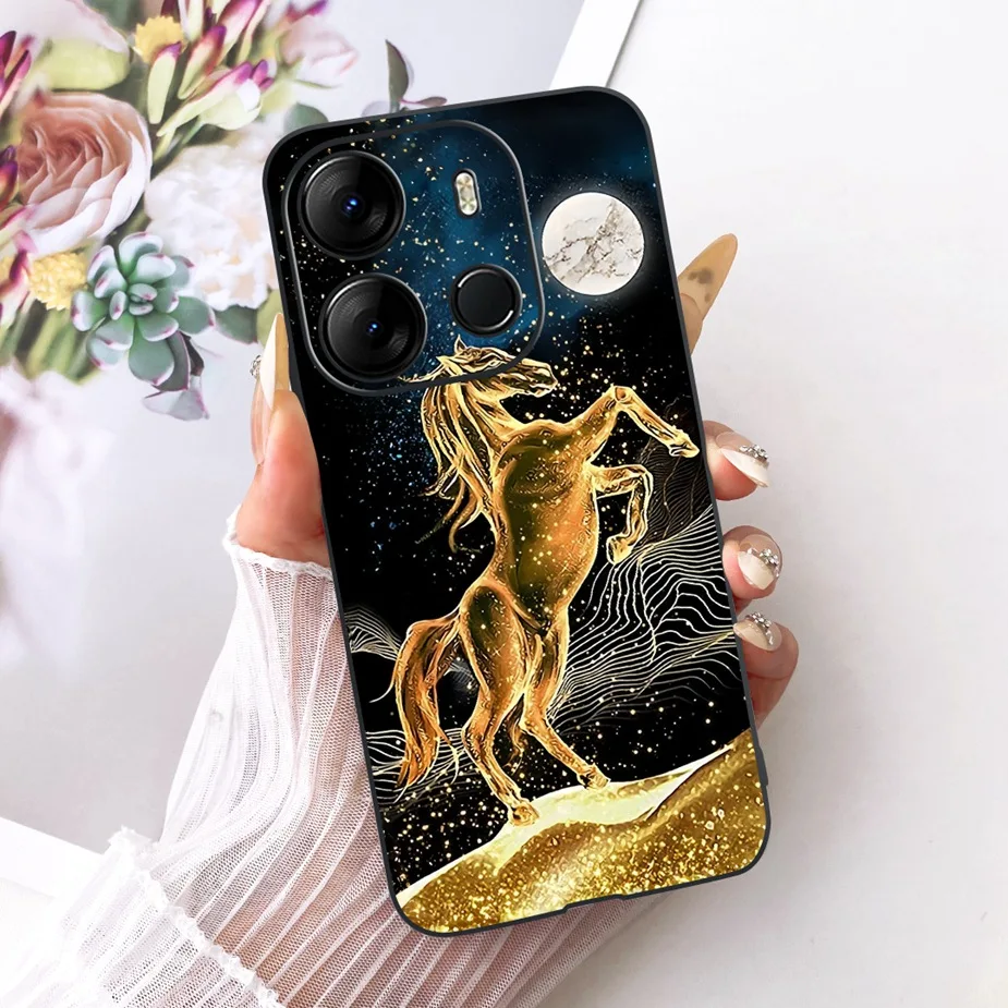 Cool Dragon Painted Soft Silicone Phone Case - Enhanced Protection Back Cover Bags