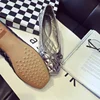 New Fashion Bean Shoes In Spring 2023 Flat Bottom Square Toe Boat Shoes Large Size Shallow Mouth Comfortable Work Shoes 2