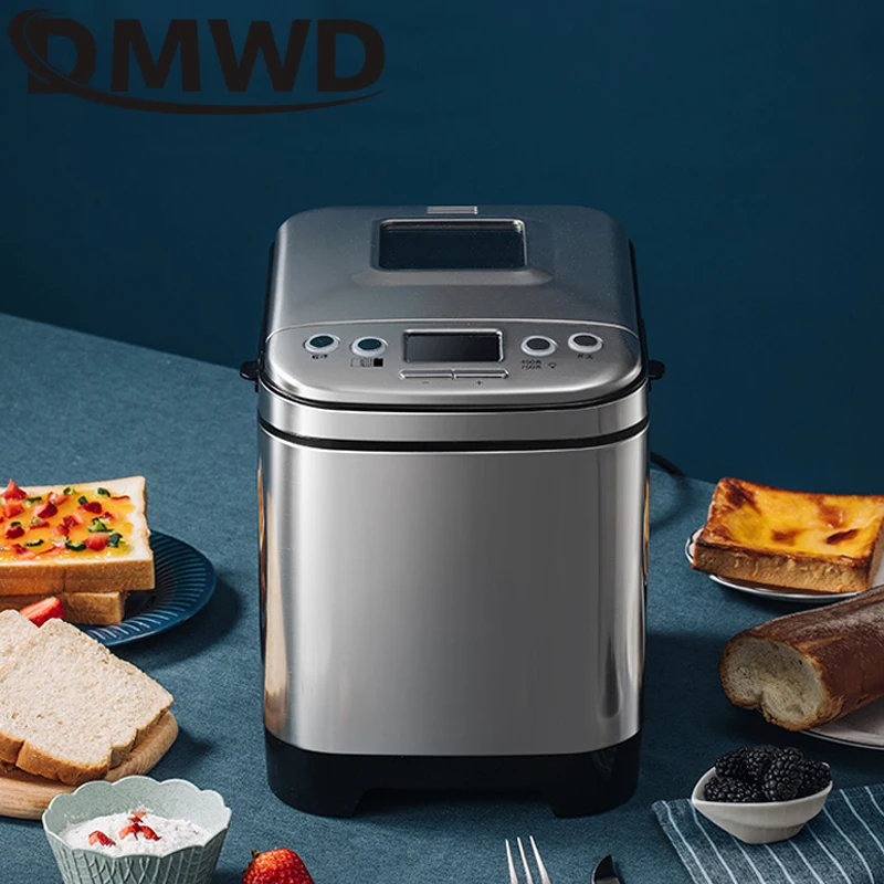 DMWD Household Bread Maker Multi-function Automatic Dough Stirrer Fermentation Smart Electric Bread Baking Machine Yogurt Maker 2
