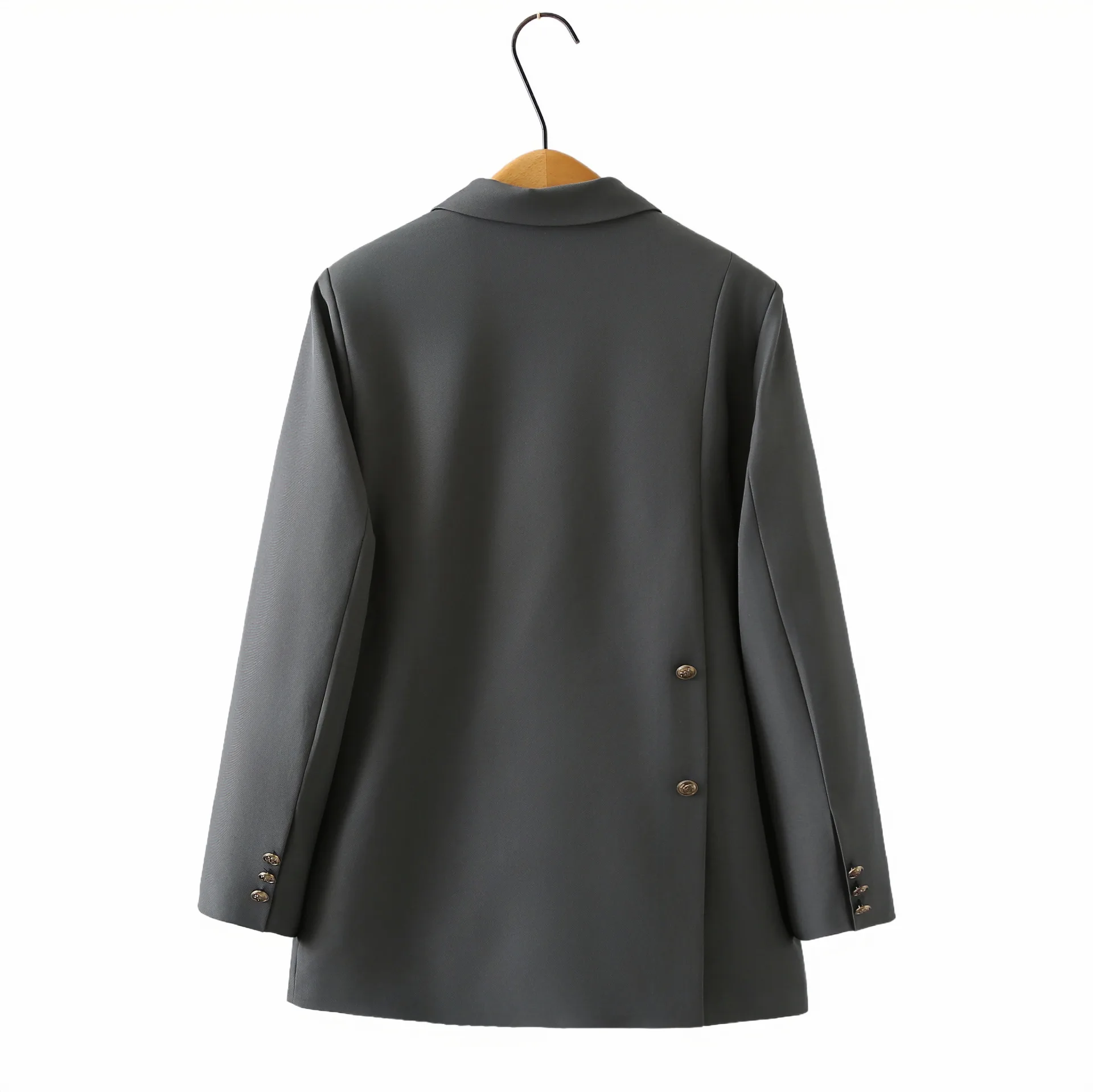 XXXXL Fashion Plus Size Women's Suit Jacket New Casual Mid Length British Style Temperament Blazer In Autumn 2518