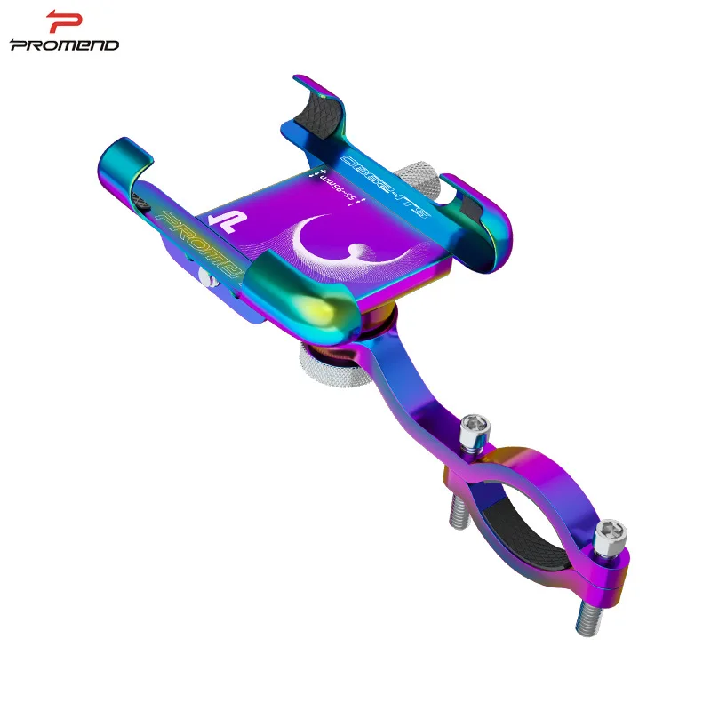 

Велосипедный держатель PROMEND из алюминиевого сплава, нескользящая велосипедная Подставка для Gps с поворотом на 360 градусов