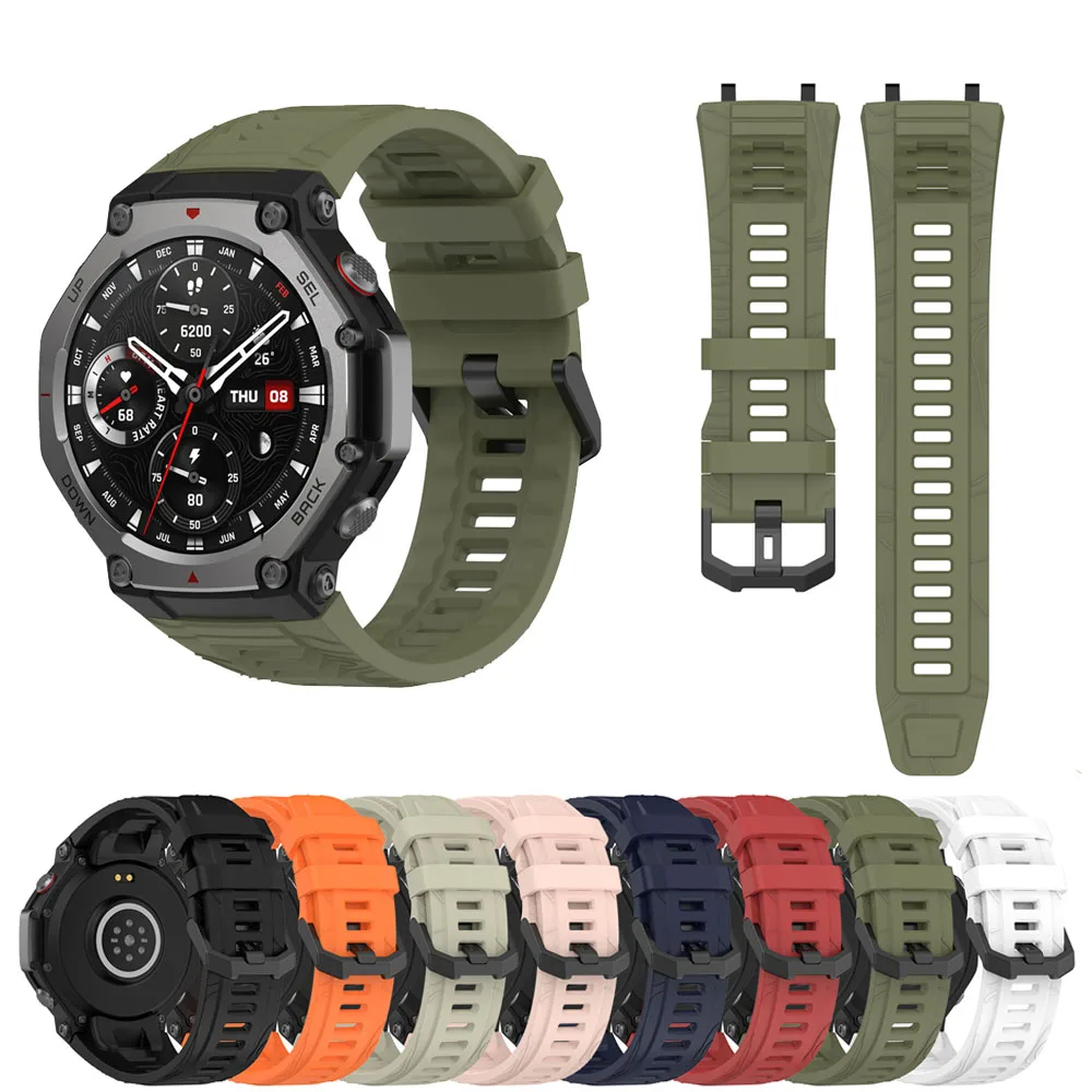 Premium Sport Silicone Strap for Smartwatches - Durable Replacement Bracelet