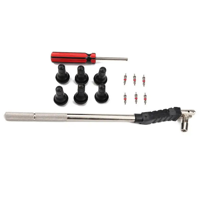 

Valve Core Removal Tool Tire Valve Stem Tool Puller And Installer Kit Valve Stem Install Tool For All Standard Spools Includes