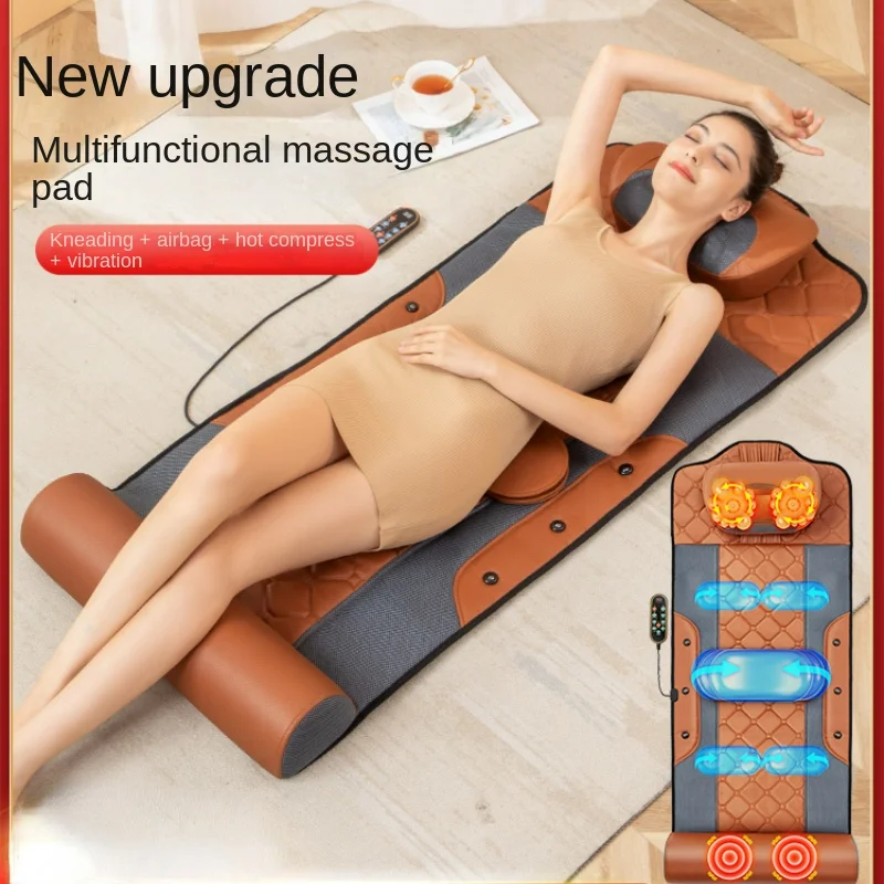 

Whole Body Multifunctional Electric Massage Mattress Household Kneading Cervical Spine Waist Back Heating Air Bag Massagers