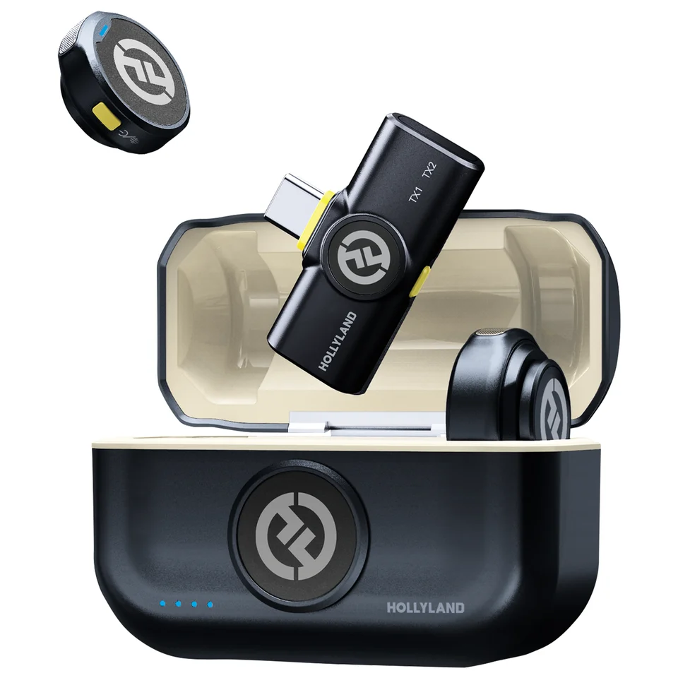 HOLLYLAND LARK M2 ワイヤレスラベリアマイク Hollyland LARK M2 ワイヤレスラベリアマイク 48KHz 24Bit 300m