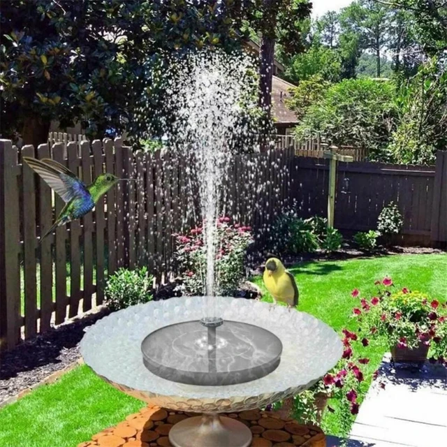 Fontaine solaire flottante pour jardin, cascade, piscine