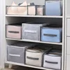 1/2PCS Clothes Organizer Trousers Clothes Jeans Storage Box Wardrobe Clothes Organizer Underwear Bra Socks Drawer Compartment 3