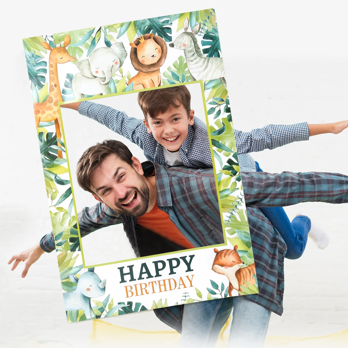Frame Photo Prop Selfie Booth Picture Handheld Party Inflatable Holiday Giant Paper Wall Display Wedding Birthday Party Supplies photo frame