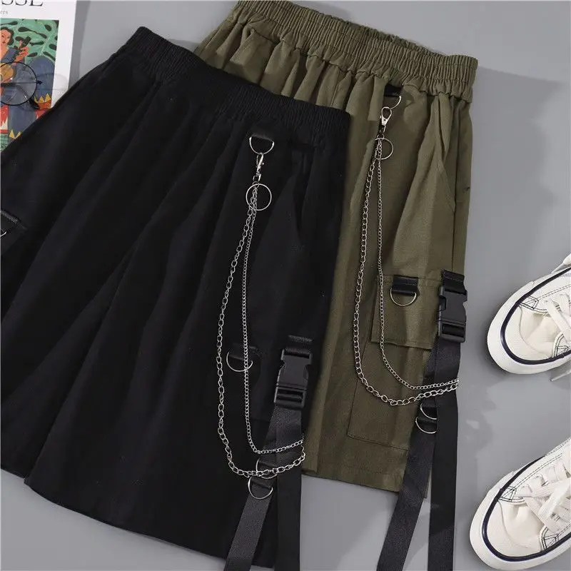 Shorts mit weitem Bein für Herren, kurz, Übergröße, Vintage-Stil, für Herren, für Sommerkleidung, Herren, Sport, Bermuda, Laufen, Workout, Cargohose – Detail 12