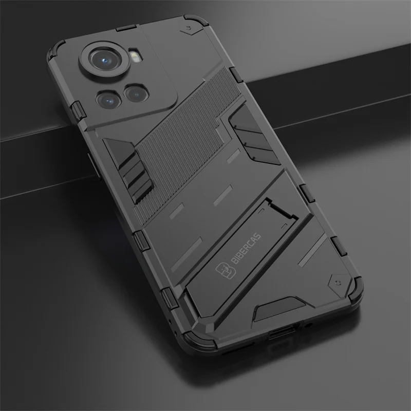 For OnePlus Ace 5G Case Car Magnet Shockproof Armor Protective Back Cover For One Plus 10R 10 R 5G Stand Holder Phone Cases