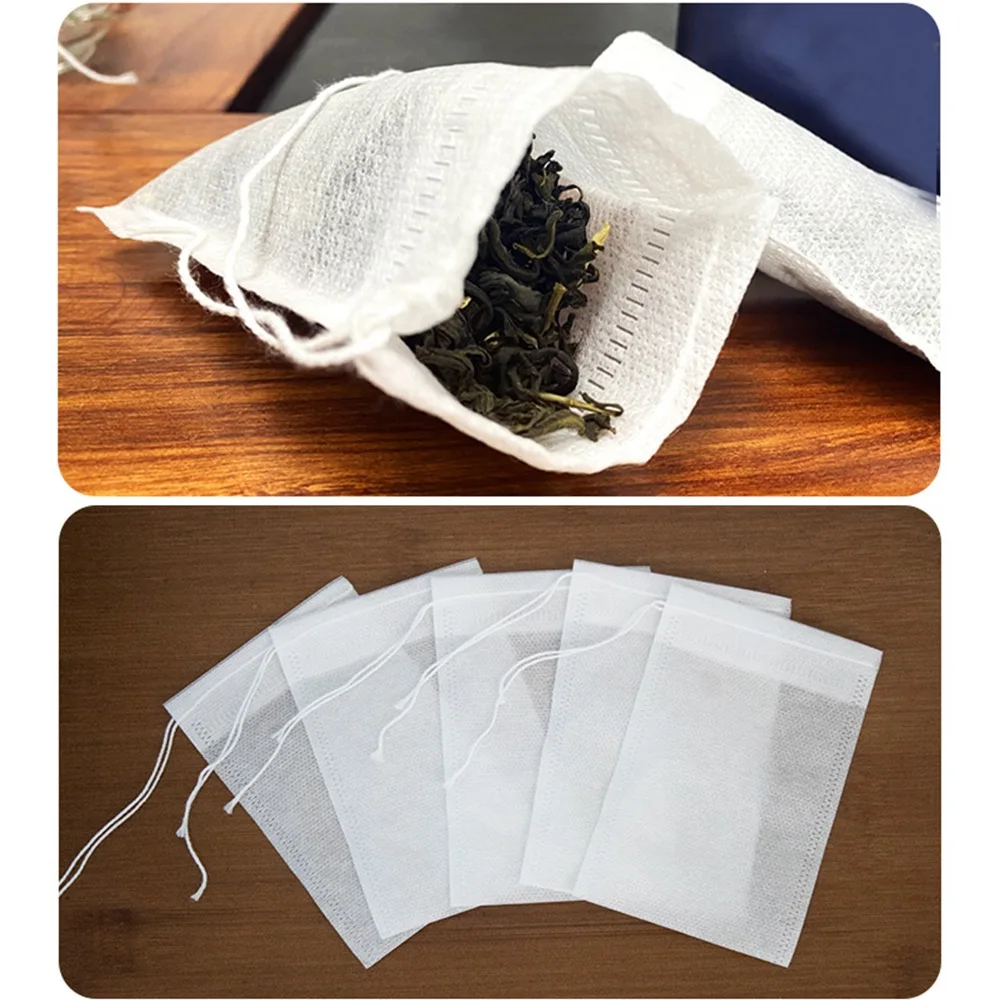 

Одноразовые пакеты на шнурке из нетканого материала, 200 шт.