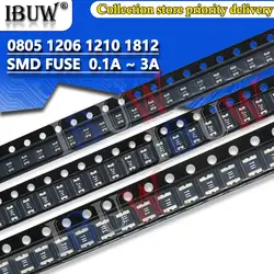 Assorted Pack of Self - Recovery SMD Resettable Fuses - Various Amperages - 1812 - 3.5A(6V)