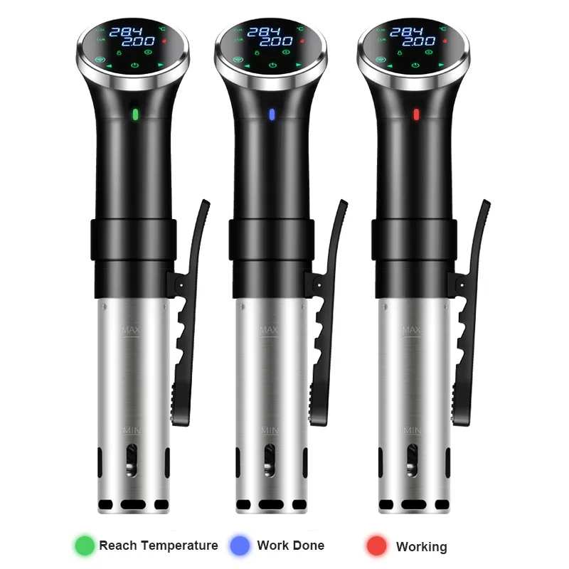 1100W WIFI High Quality Sous Vide Accurate Temperature Setting and Digital Timer Slow Cooker for Home and Restaurant Waterproof