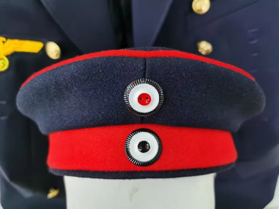 Cappello Grande Emd, Stile Tedesco, Lana, Ww1