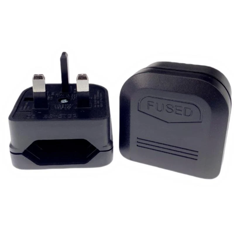 Universal European Euro EU 2 Pin to UK 3Pin Power Socket Travel Household Plug Adapter Converter Wall Charger Adapter Connector