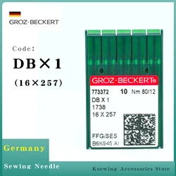 10 PCS Groz-Beckert Industrial Lockstitch Sewing Machine Needles (Size 9 - 65)