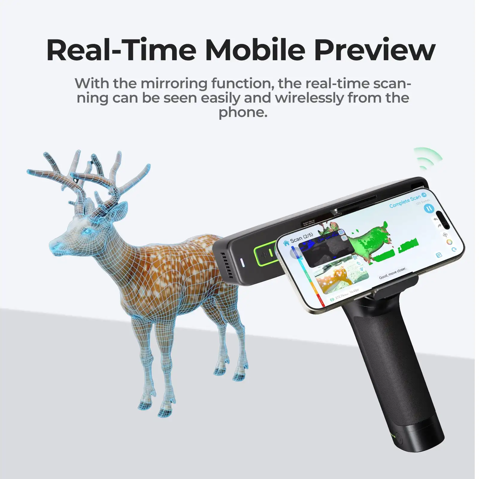 未使用otter lite オマケ付 PCレス3Dスキャナー スマホではできなかった表現を、「Otter lite」で。 あなたの