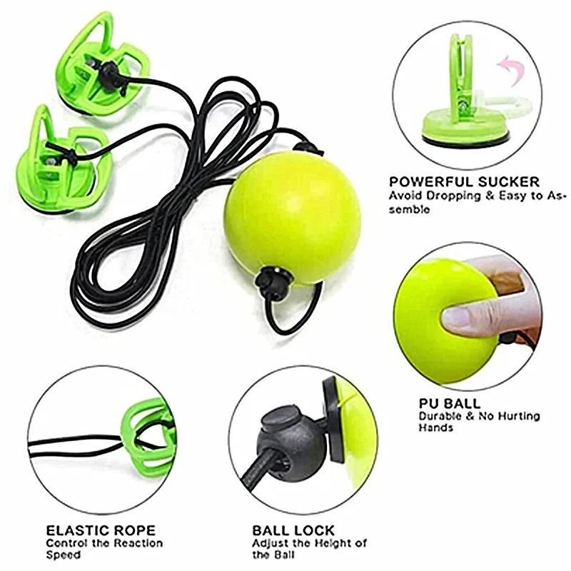 Suction Cup Suspension Boxing Speed Balls Double End Training Exercise Adjustable Boxing Ball End Punching Bag Speed Punch Ball boxing punching bag,boxing speed ball