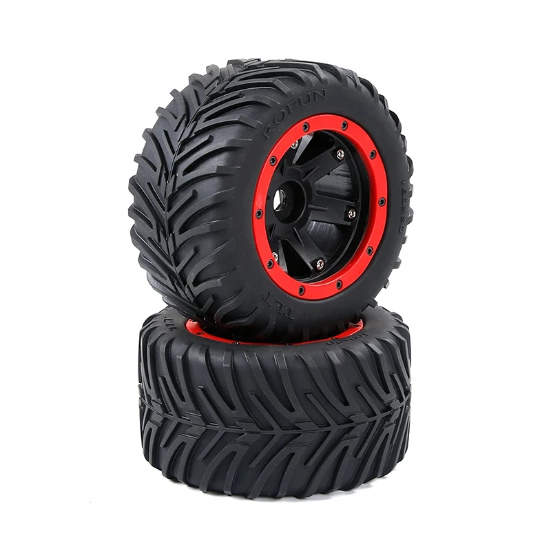 

2PCS Wheel Tyres For 1/8 HPI Racing Savage XL FLUX Rofun Rovan TORLAND Monster Brushless Truck Rc Car Toys Parts