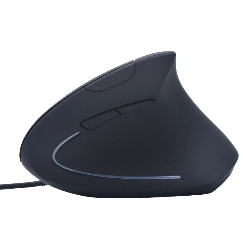 Vertical Optical Mouse Ergonomic Design 4 Level DPI Adjustable USB LED Wired Gaming Mouse for Windows Laptop PC