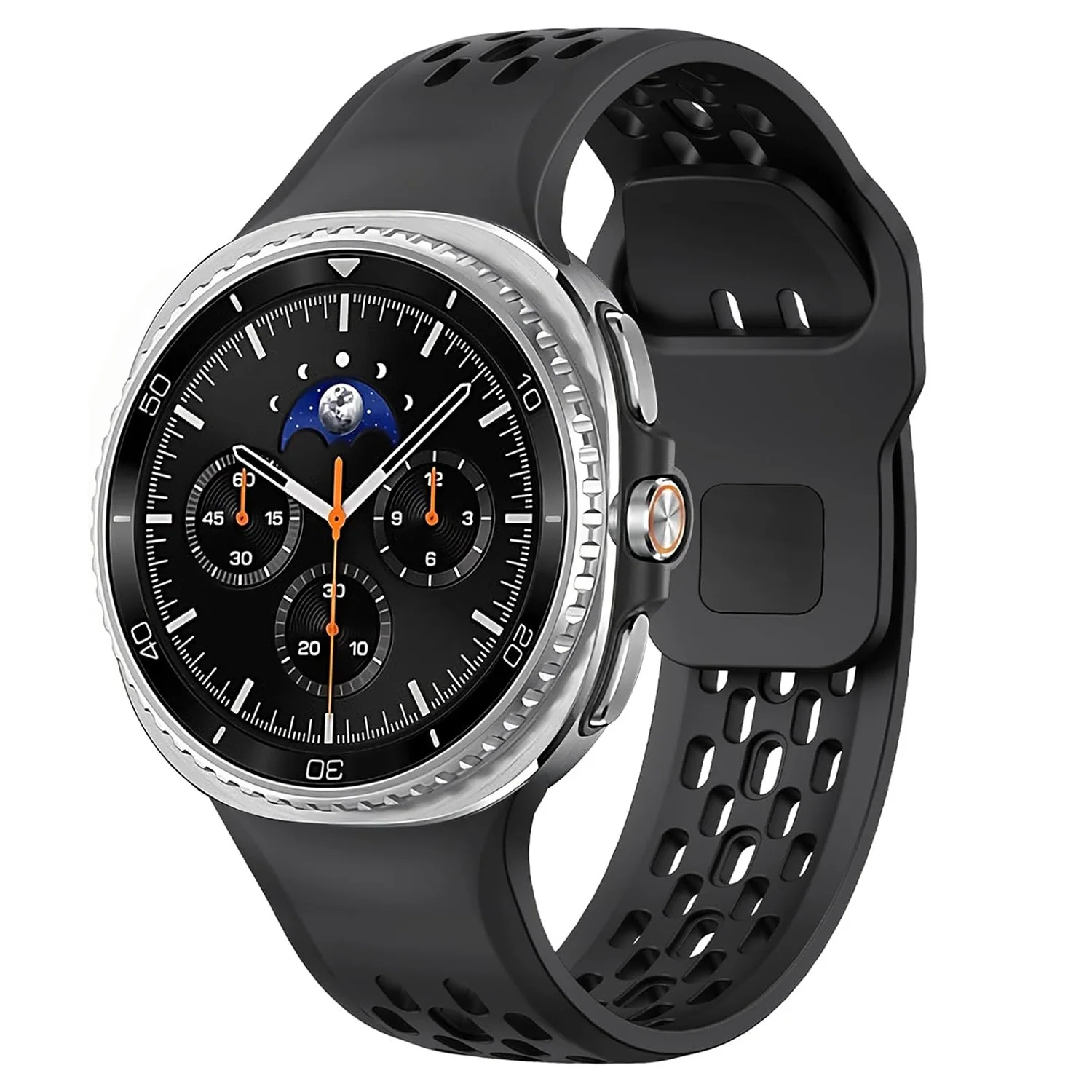 Breathable Silicone Sport Watch Band - Durable Strap Wristband Bracelet