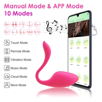 Wireless Bluetooth APP Remote Control Vibrator Sex Toys for Women Wear Vibrating Egg G Spot Clit Female Panties Couple Dildo 3