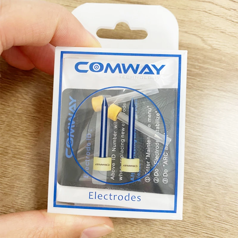 COMWAY 섬유 융착 접속기 전극, CE-03-Y 전극 막대, A3 A33 A4 C5 C6 C8 C9 C6S C8S C9S C10 C10S