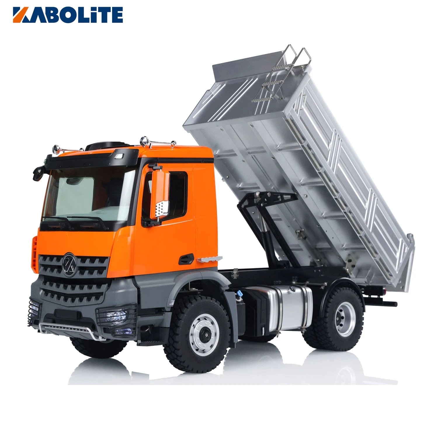 NEW Kabolite 1/14 5701 RC Dump Truck 3 in 1 Mainboard 4x4 Remote Control Tipper Car Sound Light 2-speed Transmission Toys Model 3