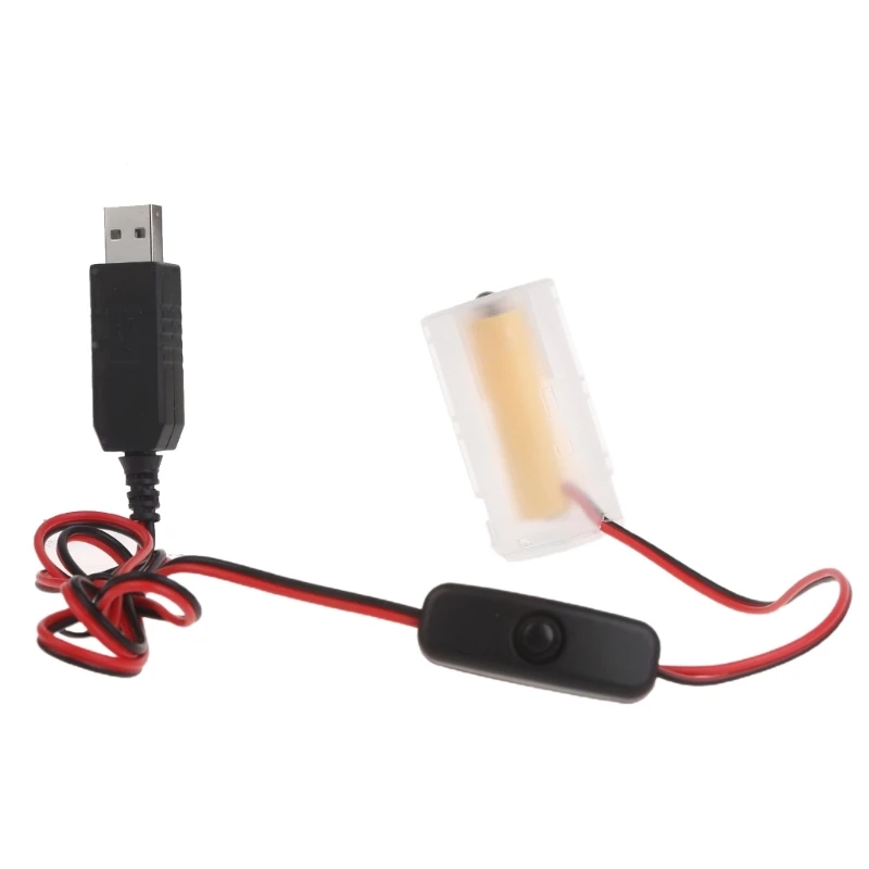 

Battery EliminatorsUSB 5V2A to 1.5V LR20 D Battery Power Cable 95CM DropShipping
