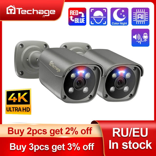 Kit Sistema de Câmera AHD DVR Segurança, Cor Outdoor, Night Vision,  Vigilância CCTV, Face Video Recorder, 4K, 8MP, 16CH, Full HD - AliExpress