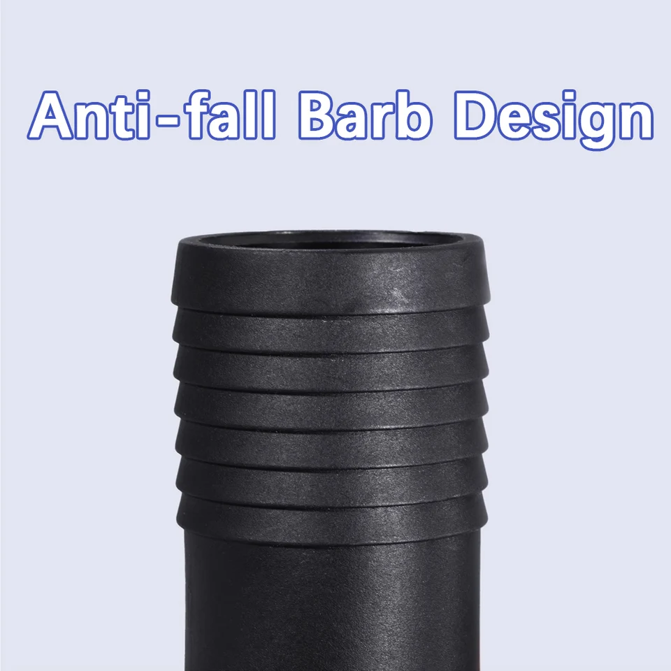 25/40/50mm 1 1.5 2 adattatore per tubo flessibile in plastica PP giunto per serbatoio dell'acqua per tubo prolunga per irrigazione giunto per irrigazione da giardino  15