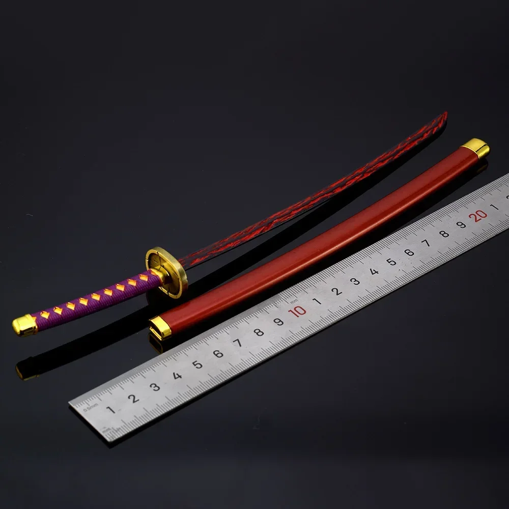 26cm Ryujin Jakka Yamamoto Genryuusai Shigekuni Zanpakutou Ban Kai Anime Metal Weapon Model Samurai Sword Ornament Crafts Toys