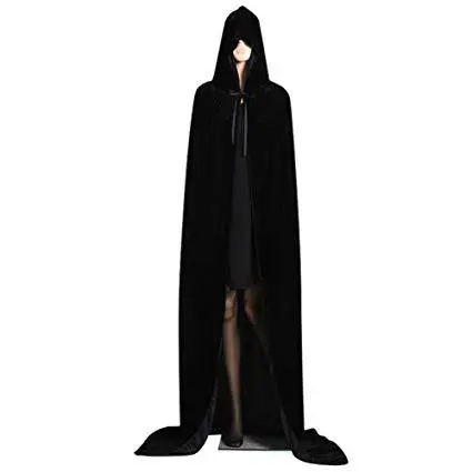 Halloween Party Ball Props Accessories Cloak Witch Halloween Children's Cloak with Hood Festival Costumes