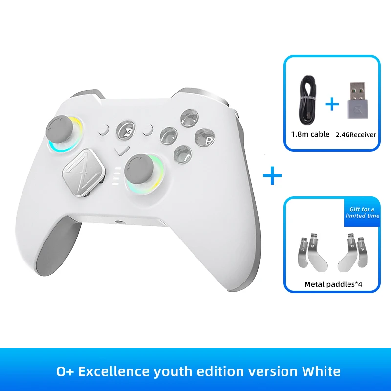 وحدة تحكم ألعاب متميزة من 8BitDo Ultimate، تتميز ب...