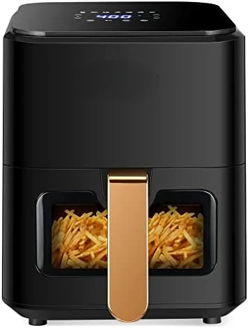 De'Longhi 5 Qt. Hot Air Fryer in Black