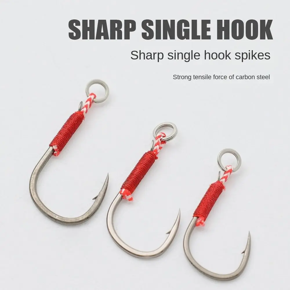 

6#-11# Fishing Hook Hand-tied Barbed Hooks Wobbler Hard Bait Quality Professional Minnow for Fishing Tackle Jigging Fishhook
