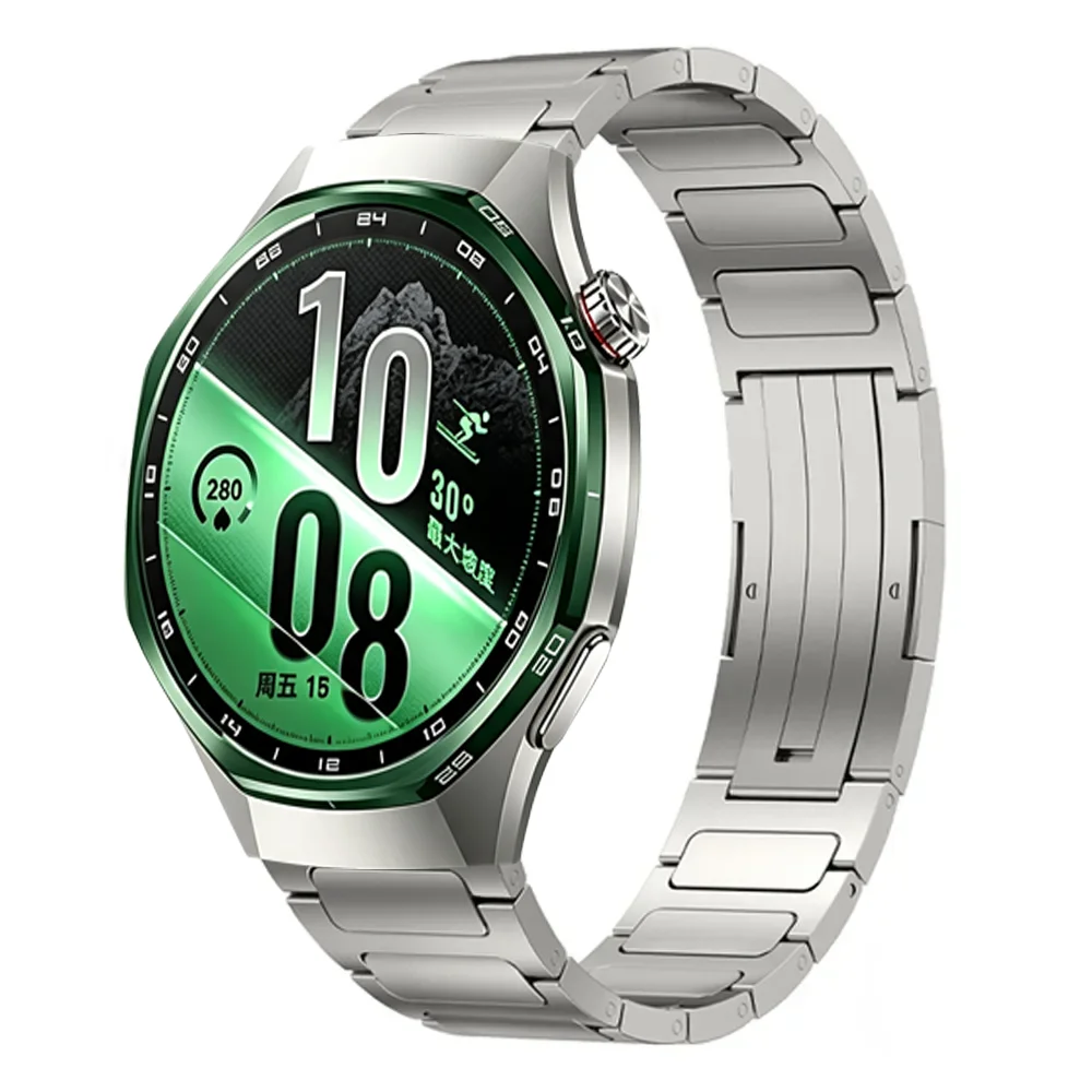 22mm Titanium Alloy Lightweight Men's High-End Replacement Watch Strap