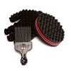 3Pcs/Set Pro Sponge Hair Brush Double Sided Magic Twist Hair Brushes Hair Braid Curling Comb Hairdressing Styling  Accessories