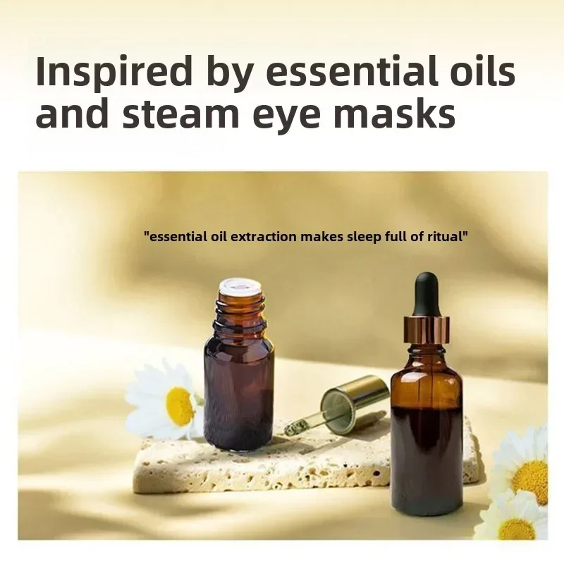 Disposable Wormwood Self-heating Steam Eye Mask Can Feel The Steam To Moisturise The Eye Skin and Relieve Fatigue 4