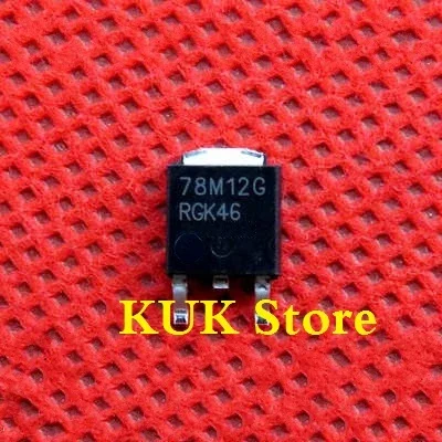 

Original 100% NEW 78M12G 78M12 MC78M12CDTRKG MC78M12CDTRK 78M12 DPAK 10PCS ~ 50PCS