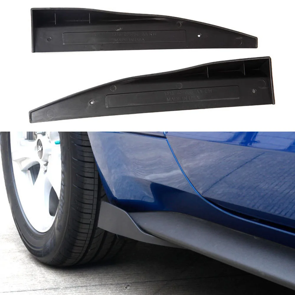 Car Body Fender Gonna Laterale Guard Trim Decorazione Decalcomania Per Ford Mustang 2015 2016 2017 2018 2019 Accessori Abs Nero