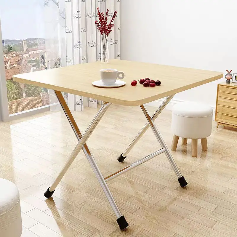 

Folding minimalist square table dining table