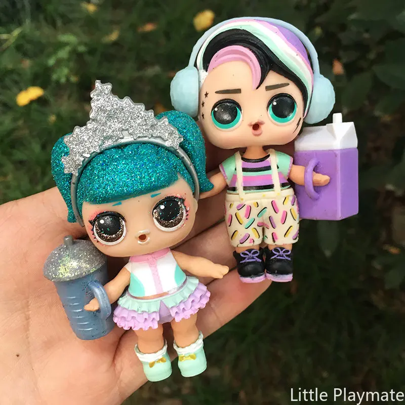 

19 Style LOL Doll Flash Boy Girl 2pcs/Set New Random Rarity Body Color Change Clothes Accessories Action Figures Toy Kids Gift