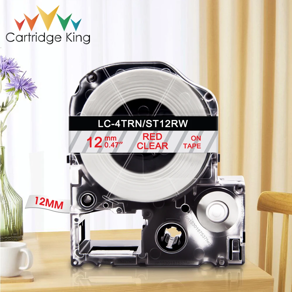 Versatile White Label Tape Replacement - 6/9/12mm