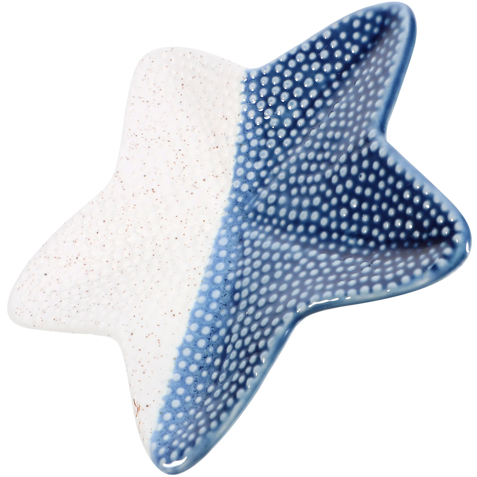 

The Mediterranean Starfish Jewelry Tray Trays Wedding Ring Holder Ceramics Dish