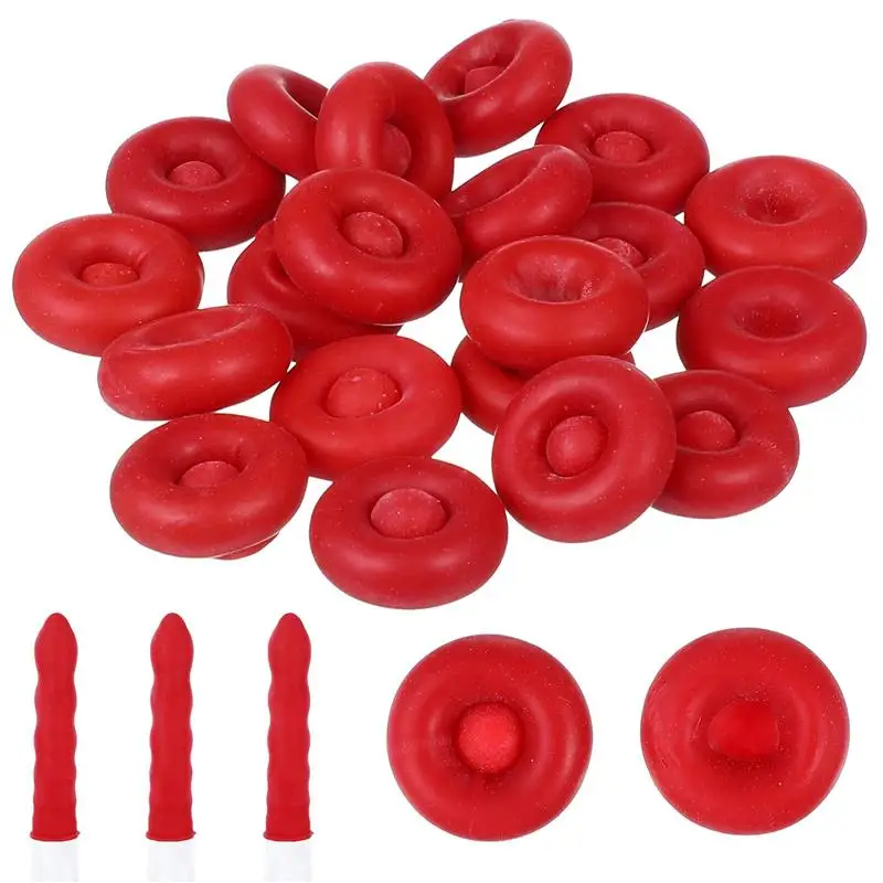 

20Pcs Caulk Caps Caulking Saver Tube Sealer Cover Saving Protective Glue Sealing Protector Latex Nozzle Silicone Nozzles Tips